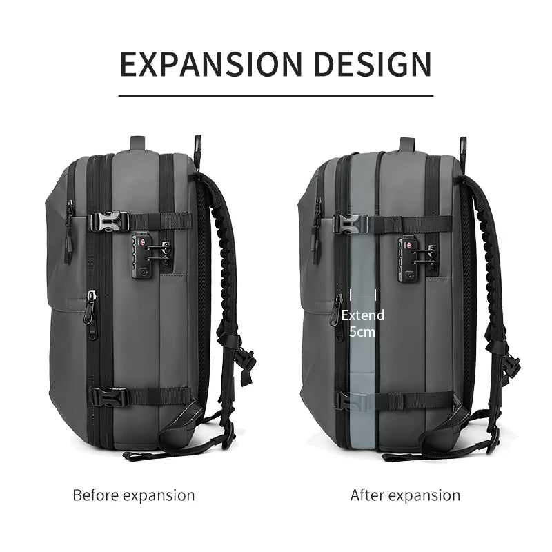 Vacuum Compression Backpack, Expansion Design