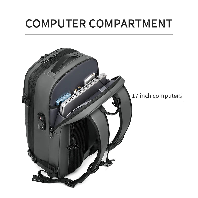 Vacuum Compression Backpack, computer compartment